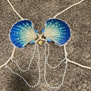 Hamptons Mermaid clamkini top